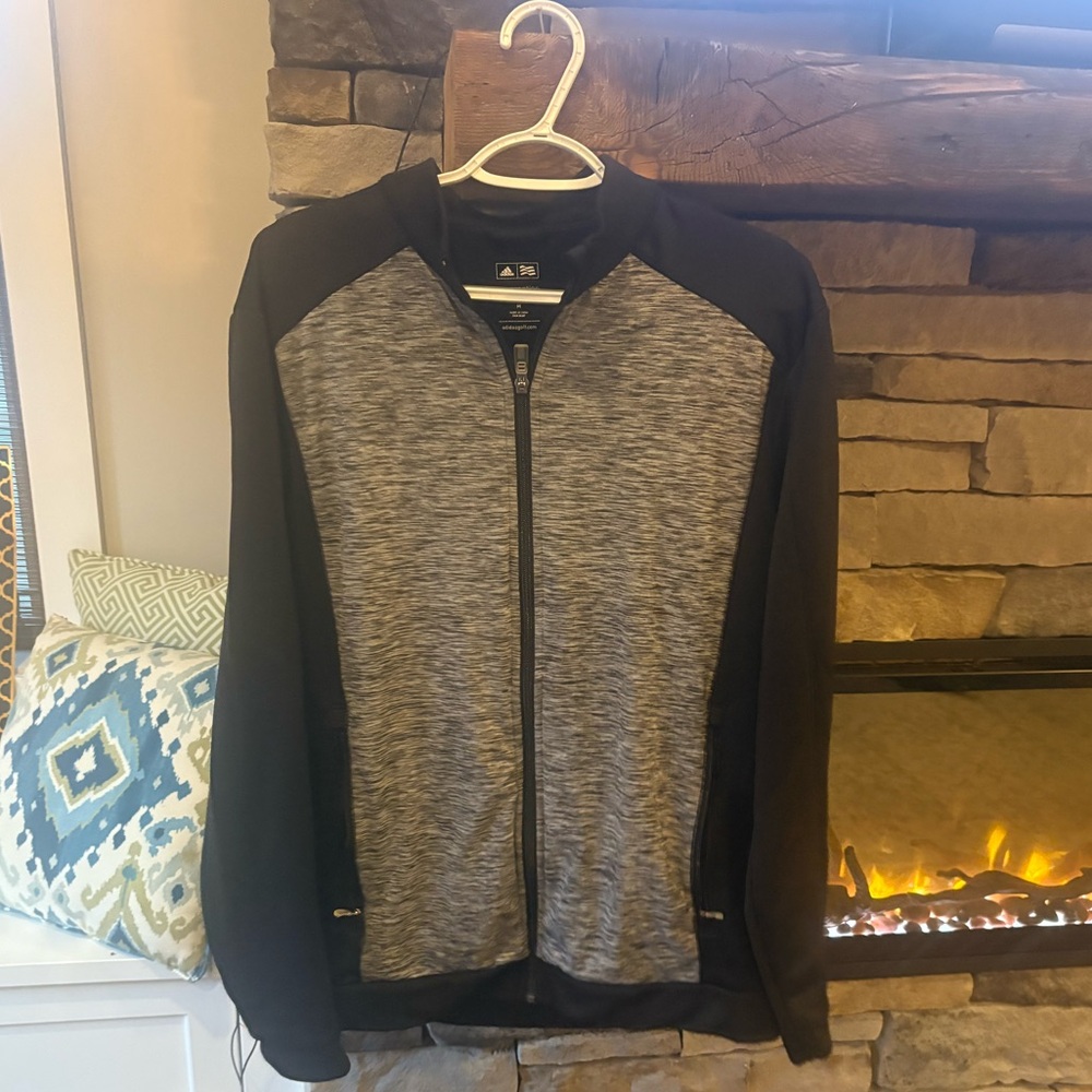 MENS MEDIUM ADIDAS FULL ZIP JACKET